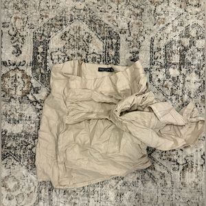 NEVER WORN - nastygal skort with tie waist